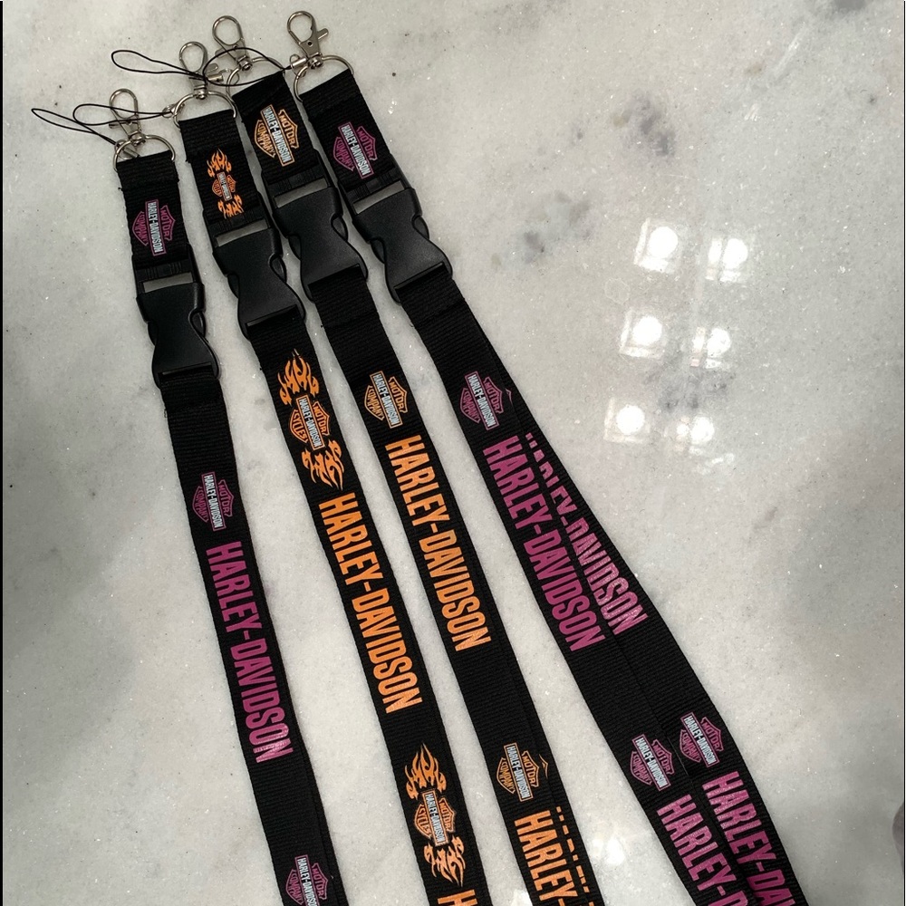 Harley Davidson Lanyard Keychain